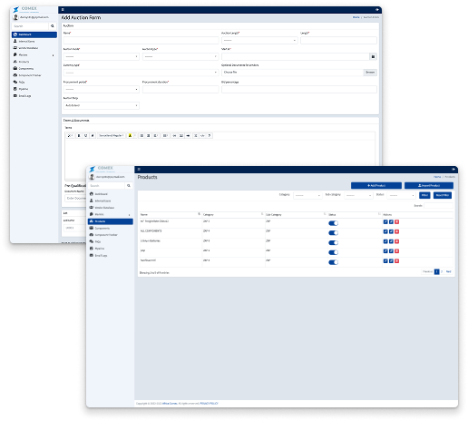 Africa Comex - Customizations