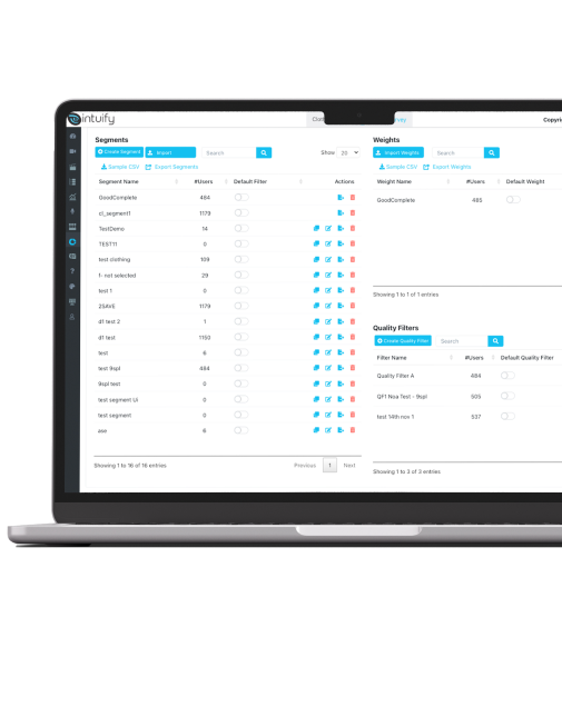 Intuify Results and Reporting
