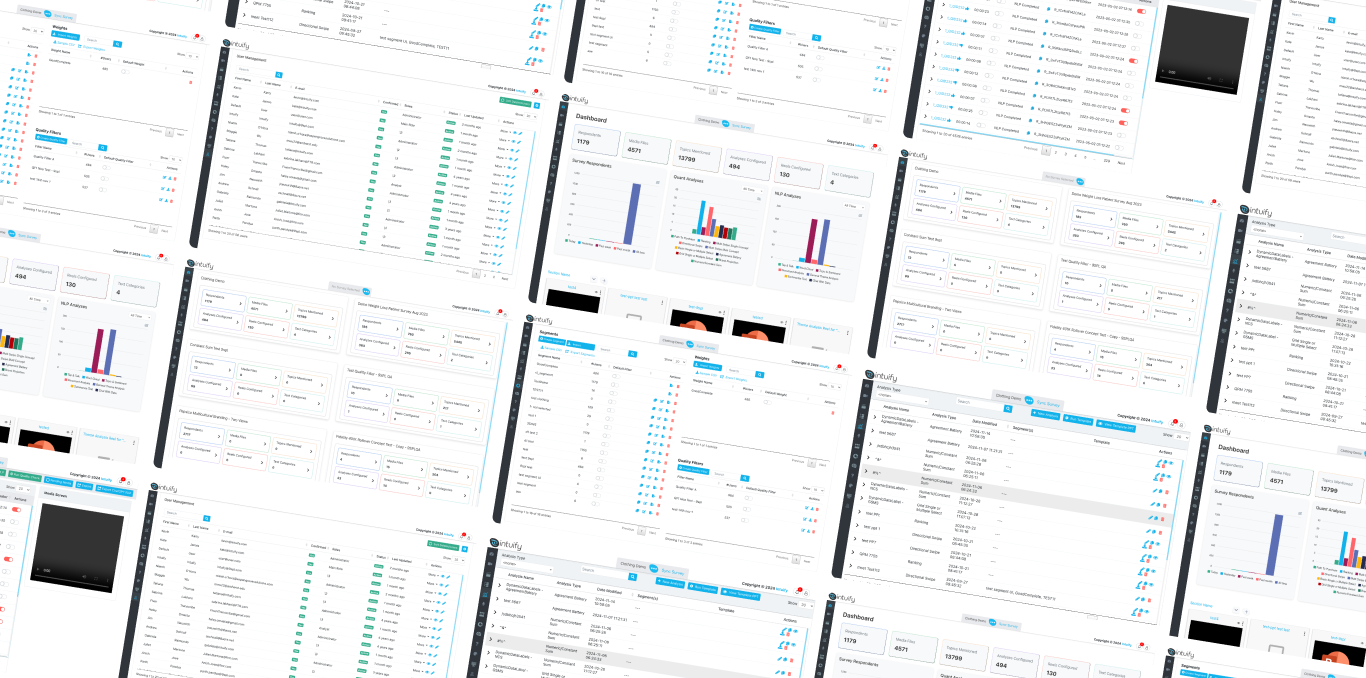 Intuify Project Screenshots