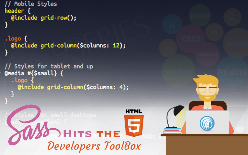 SASS Hits the HTML5 Developers ToolBox