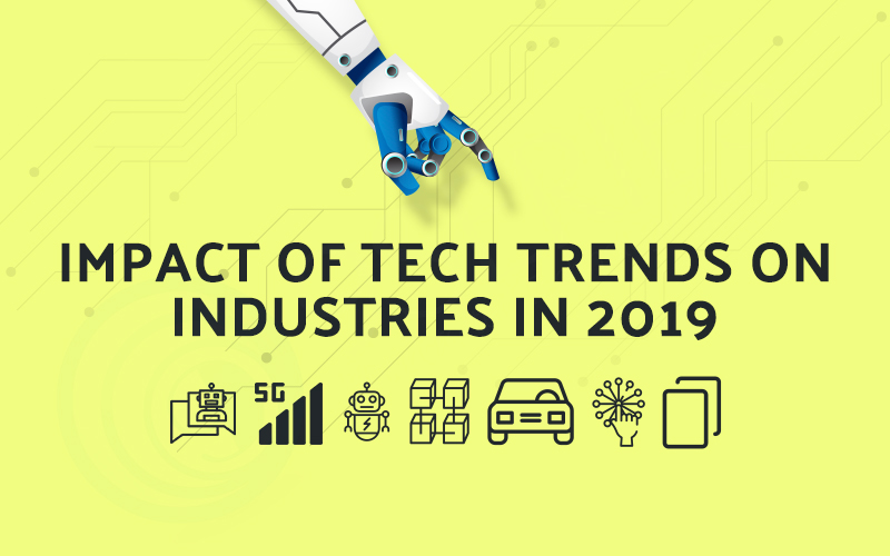 Impact of Tech Trends on Industries in 2019