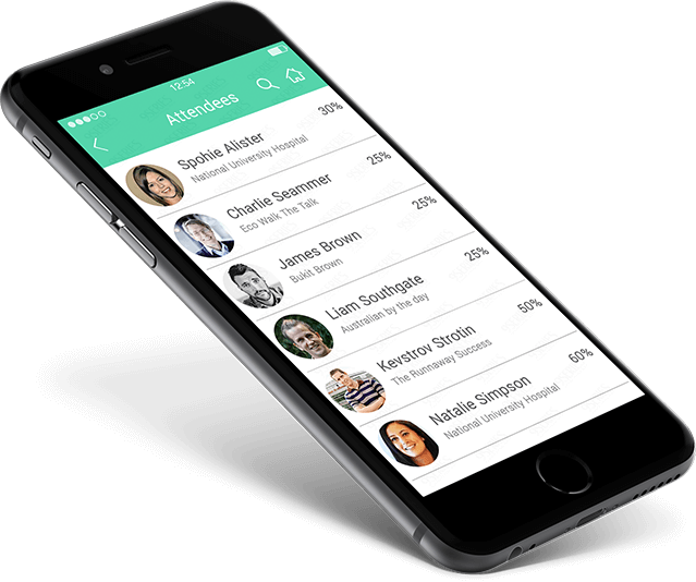 Business Event Attendees Mobile Application solutions